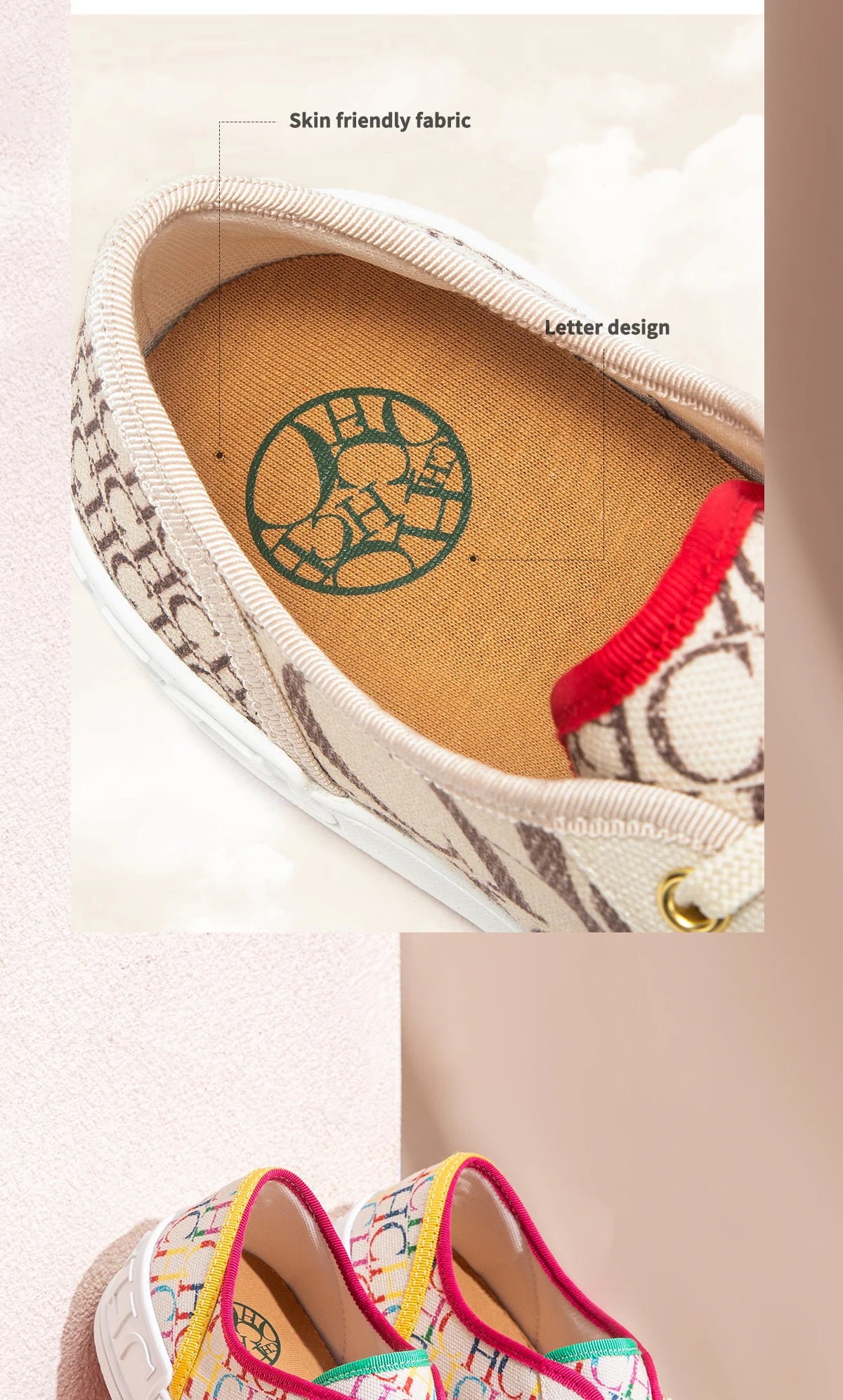 Breathable Canvas Walking Shoes for Women with Daily Cushioned Comfort