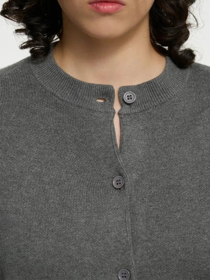 Women’s Knit Cardigan And Pants Set Slim Fit Long Sleeve Winter