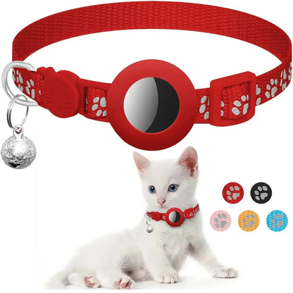 Reflective GPS Pet Tracker Collar With Breakaway Waterproof Housing