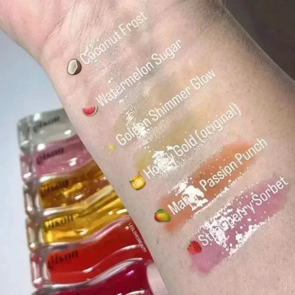 Hydrating Lip Oil with Gentle Exfoliation for Hydration