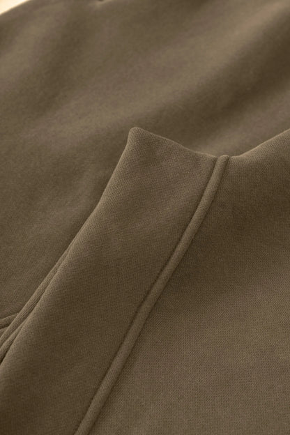 Unisex Cotton Blend Fleece Hoodie And Pants Set With Relaxed Fit And Soft Texture