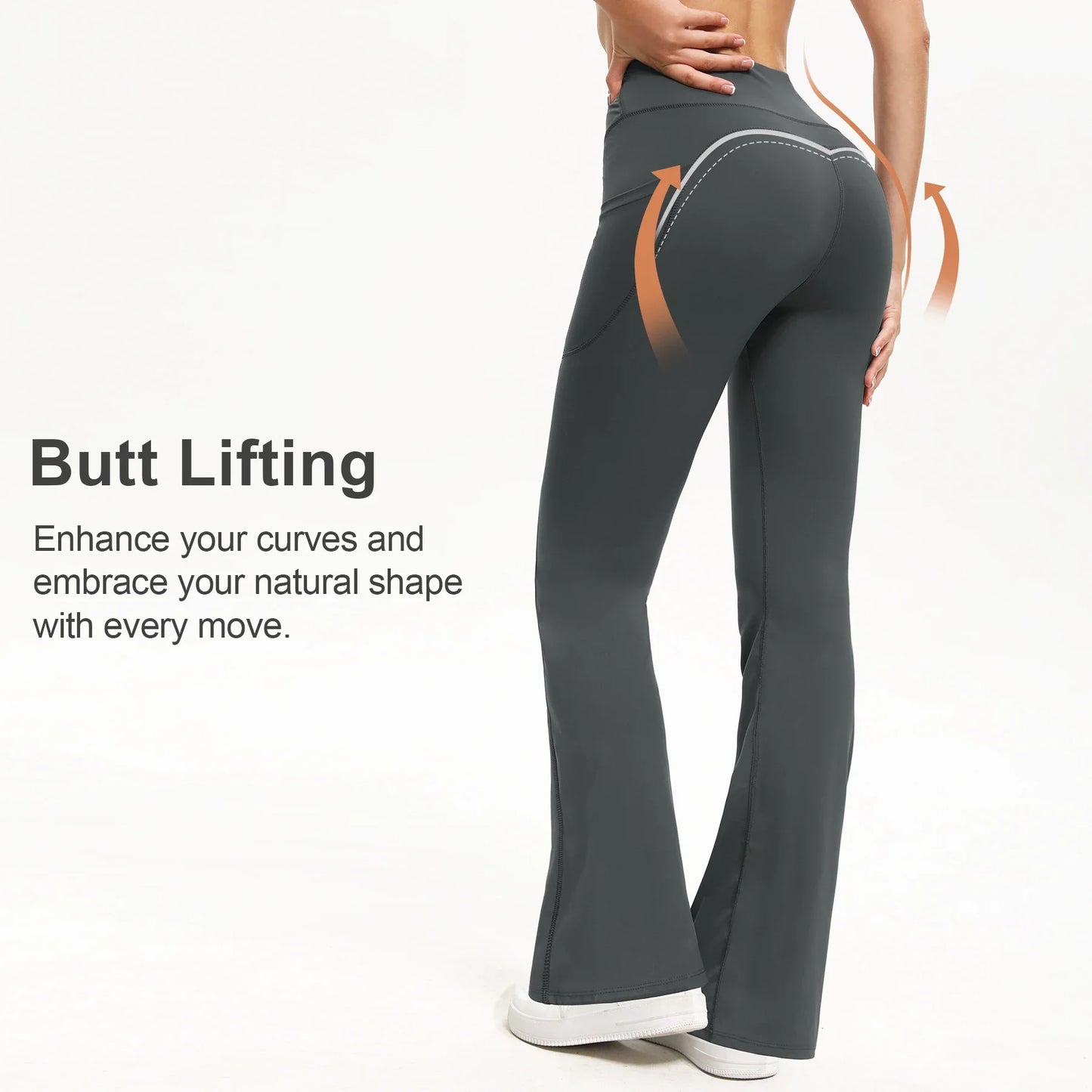 Three-Piece Knit Leggings Set With Elastic Waist Pockets For Women