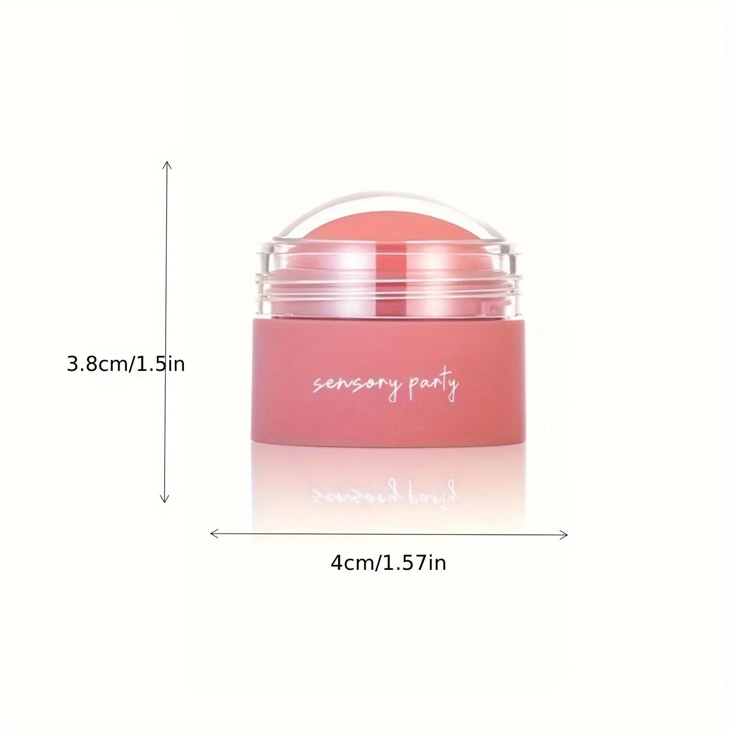 Waterproof Cream Blush Palette with Six Shades for All Skin Tones