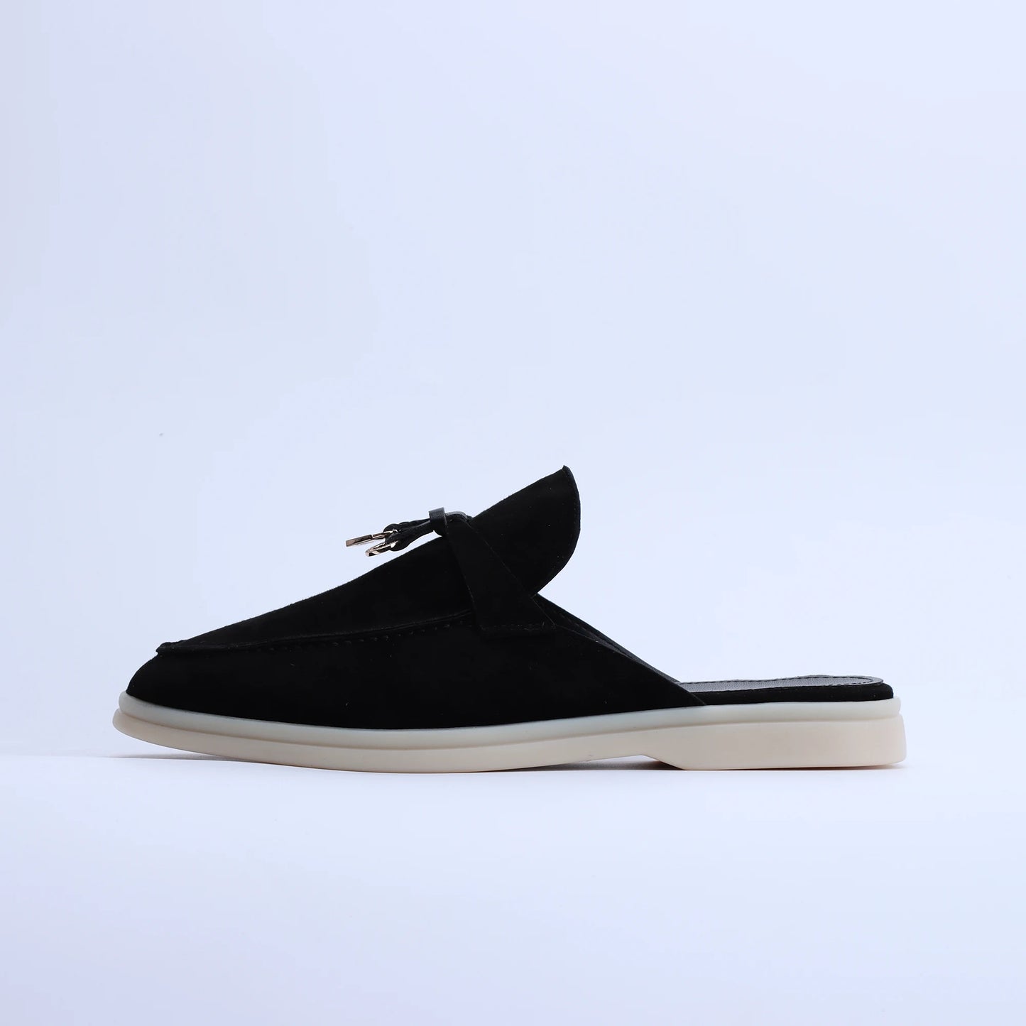 2026 Luxury Butter Suede Tassel Loafers – Designer Slip-On Flats for Women | Chic Walking & Work Shoes