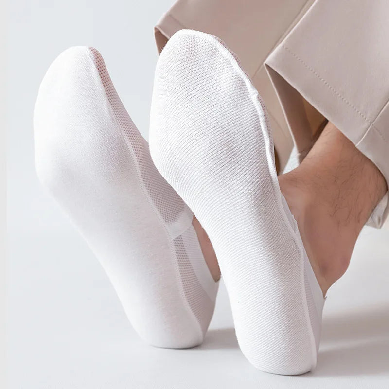 Lightweight Socks With Silicone Non Slip Grip For Sneakers And Loafers