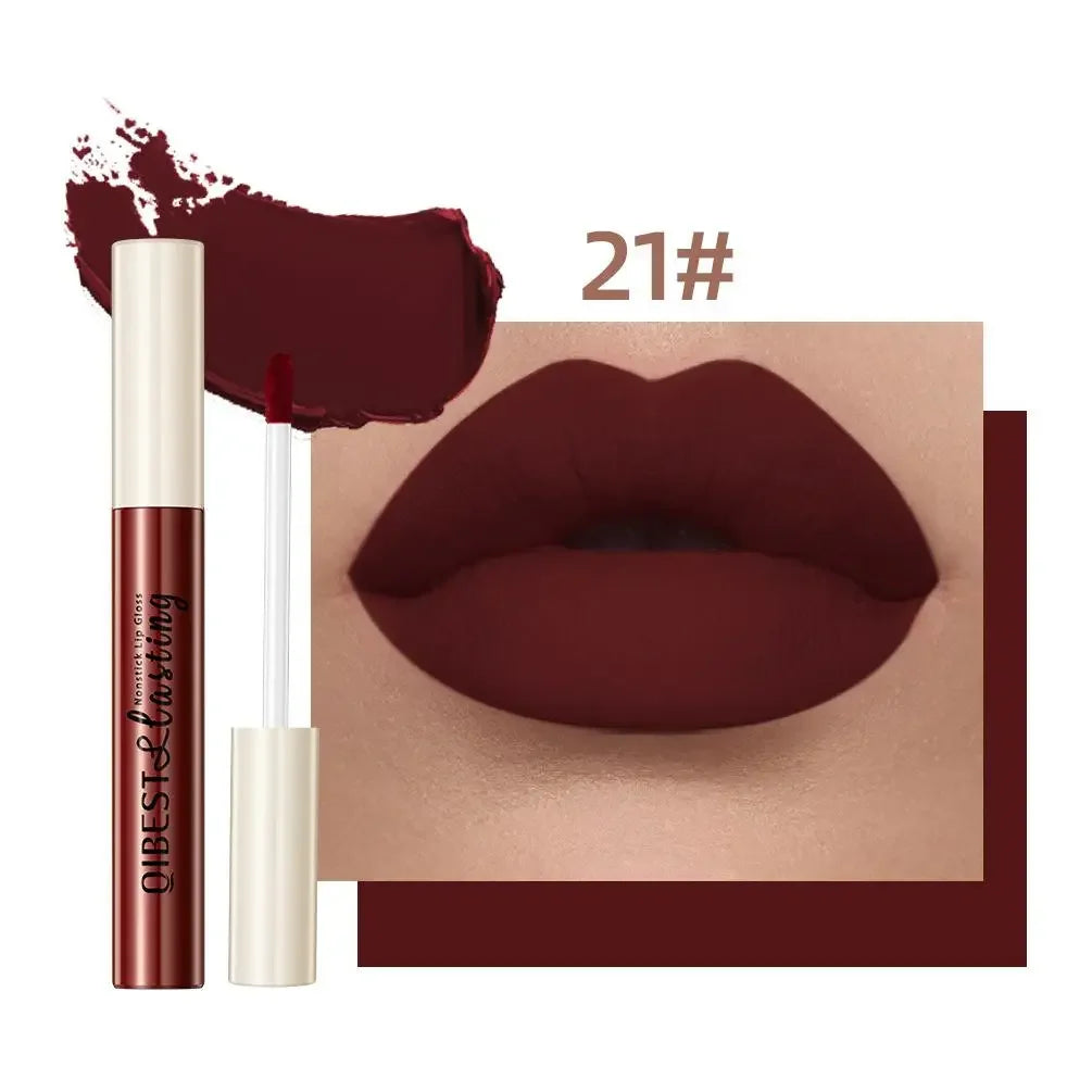 12 Colors Sexy Women Lipstick Waterproof Long Lasting Moist Lip Gloss Vivid Colorful Lipgloss Women Makeup maquiagem
