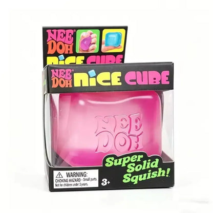 Sensory Cube Fidget Toy with Multi-Texture Tactile Faces for Desk Use