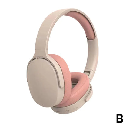 Over Ear Bluetooth Headphones PVC Wireless ANC Deep Bass And Long Battery Life