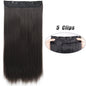 Wavy Clip In Hair Extensions Five Clip Set for Fuller Waves