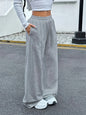 Breathable Wide-Leg Joggers with Pockets Cotton Blend for Women All Day