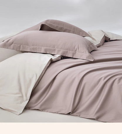 Soft Cotton Bedding Set with 800 Thread Count Duvet Cover and Sheets