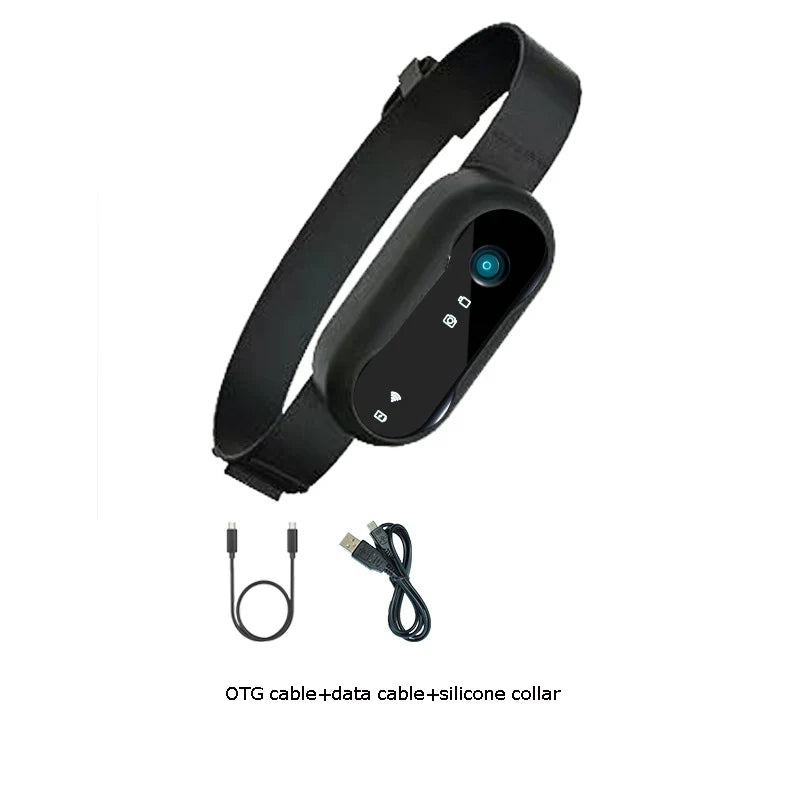 HD Cat Camera Collar with 32GB Card USB Rechargeable Adjustable
