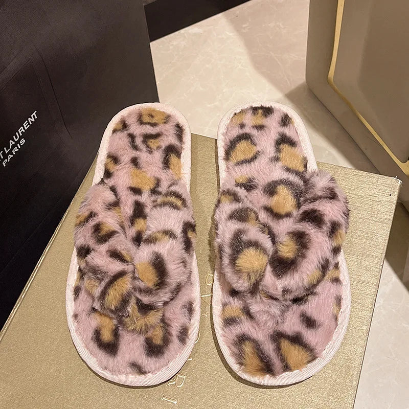 Luxe Studio Plush Faux Fur Slippers  | Merch Gone Viral.
