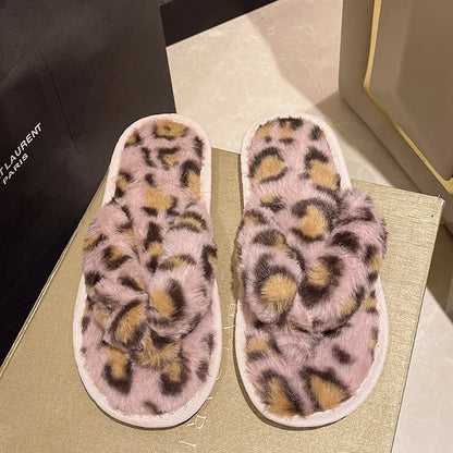 Luxe Studio Plush Faux Fur Slippers  | Merch Gone Viral.
