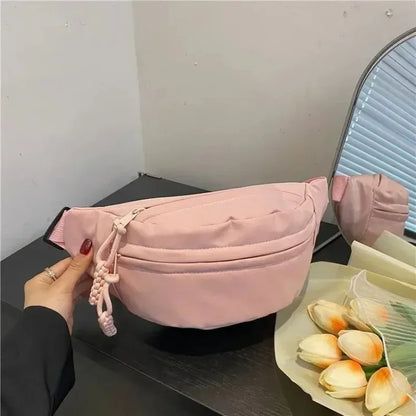 Women's crescent sling bag for hands-free days