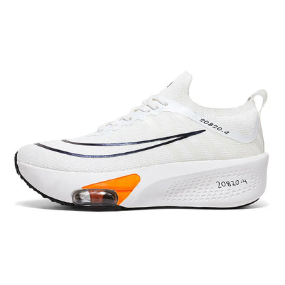 Breathable Sneakers for Marathon Training Cushioned Insole Nonslip Grip