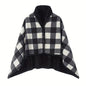Soft Wearable Blanket Shawl for Office and Home Use Breathable Warmth
