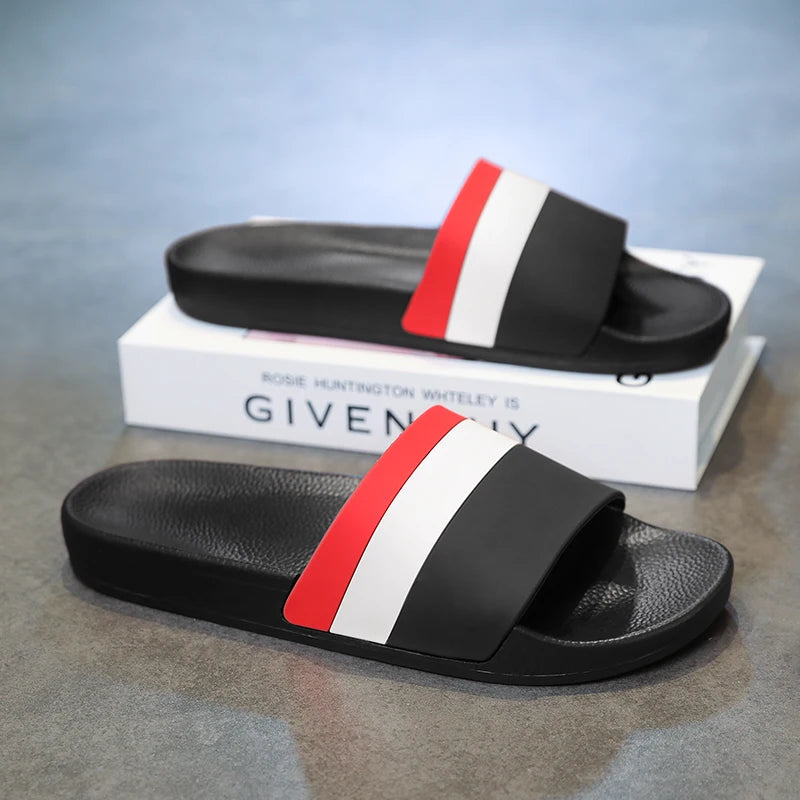 Non-Slip Slippers for Men and Women with Cushioned Comfort Beach Ready