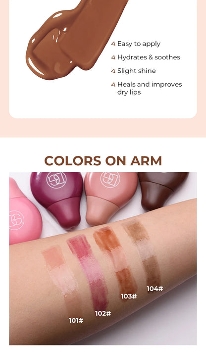 Buttery Creamy Lip Gloss – Long-Lasting Hydration, Mirror Shine, Ultra-Smooth Moisture