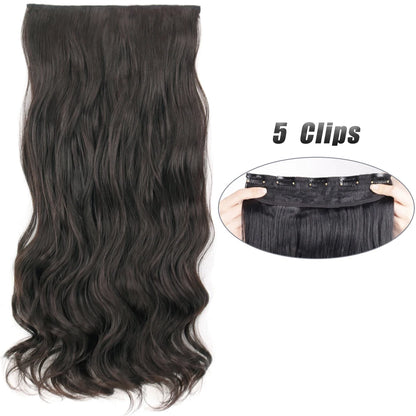 Voluminous Clip-In Hair Extensions 80cm For Fuller Long Hair Look