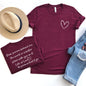 Dear Person Behind Me Mental Health Be Kind Kindness Matters Tee Unisex Tee Self Love Shirt Self Care Shirts Unisex Graphic Tops