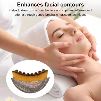 Lymphatic Facial Brush for Dry Skin Massage and Contouring