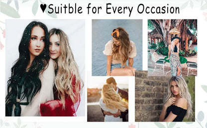 Voluminous Clip-In Hair Extensions 80cm For Fuller Long Hair Look