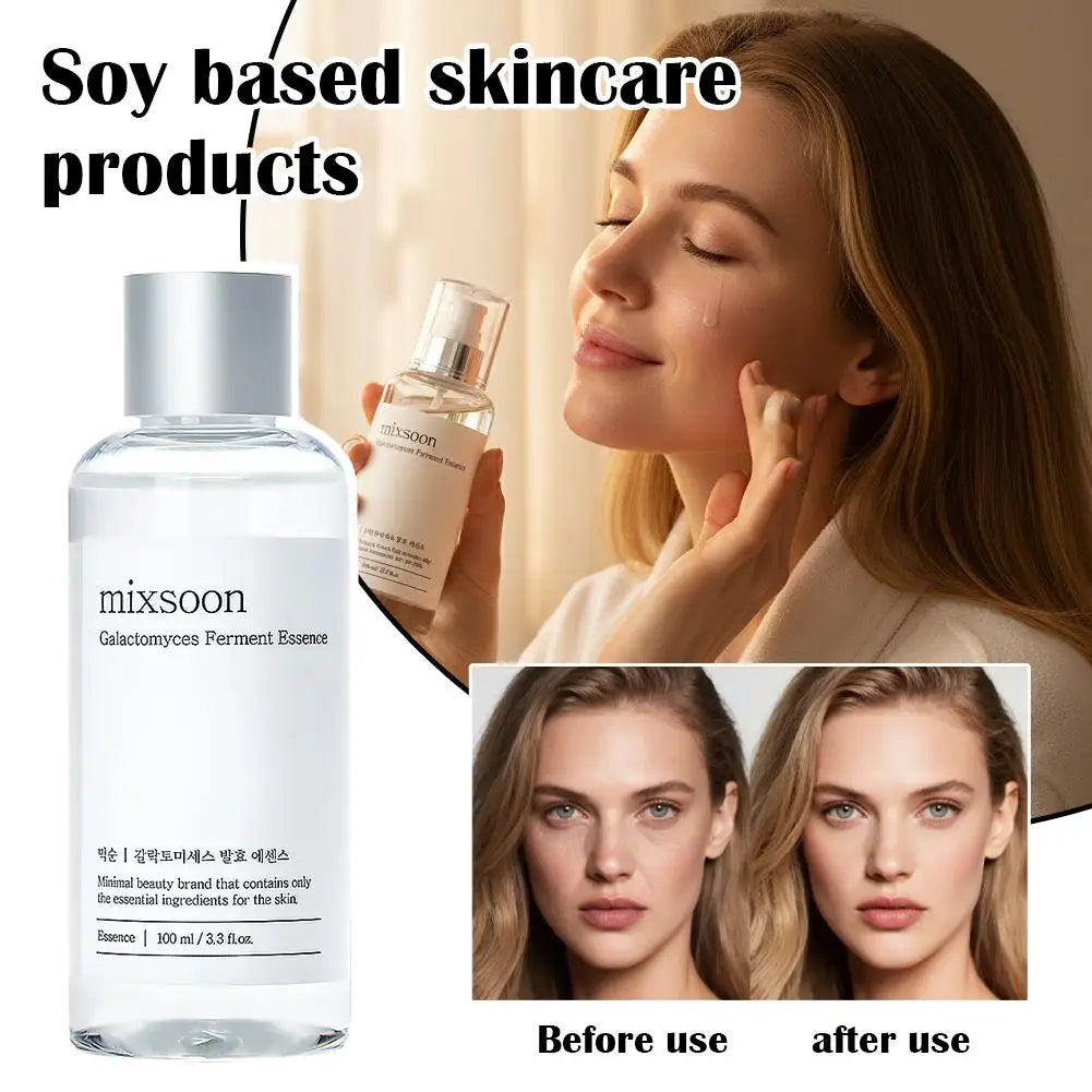 Korean Bean Cream Hydrating Skin Care Set With Centella Cleanser And Spf50 Sunscreen Featuring Soy Extract