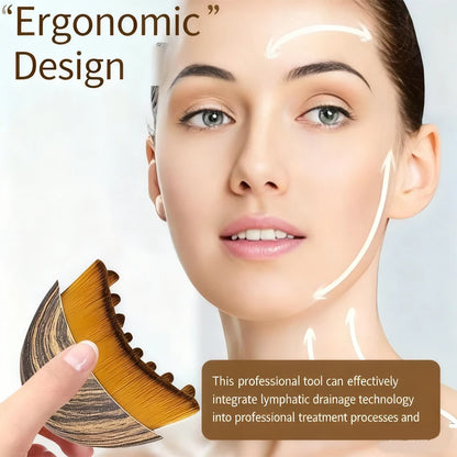 Lymphatic Facial Brush for Dry Skin Massage and Contouring