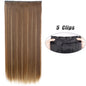 Voluminous Clip-In Hair Extensions 80cm For Fuller Long Hair Look