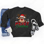 Women’s Christmas Reindeer Sweatshirt Loose Fit Polyester Cotton