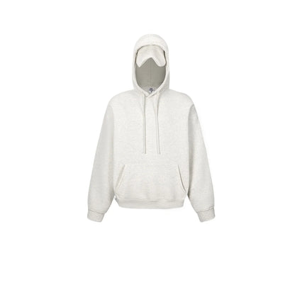 Unisex Hoodie with Travel Mask Regular Fit for casual and travelling