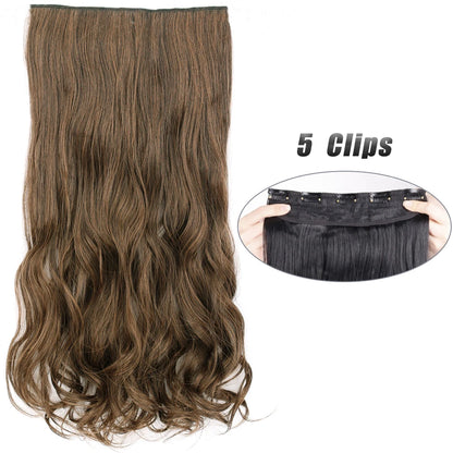 Voluminous Clip-In Hair Extensions 80cm For Fuller Long Hair Look