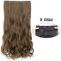 Voluminous Clip-In Hair Extensions 80cm For Fuller Long Hair Look