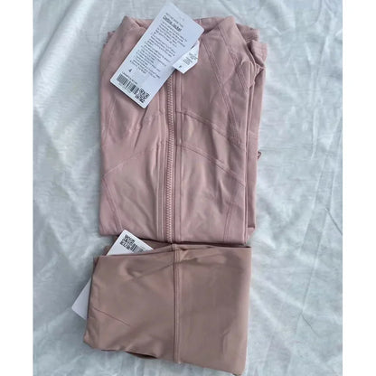 Designer 2-piece yoga suit set | Leggings and Coat Sets Merch Gone Viral