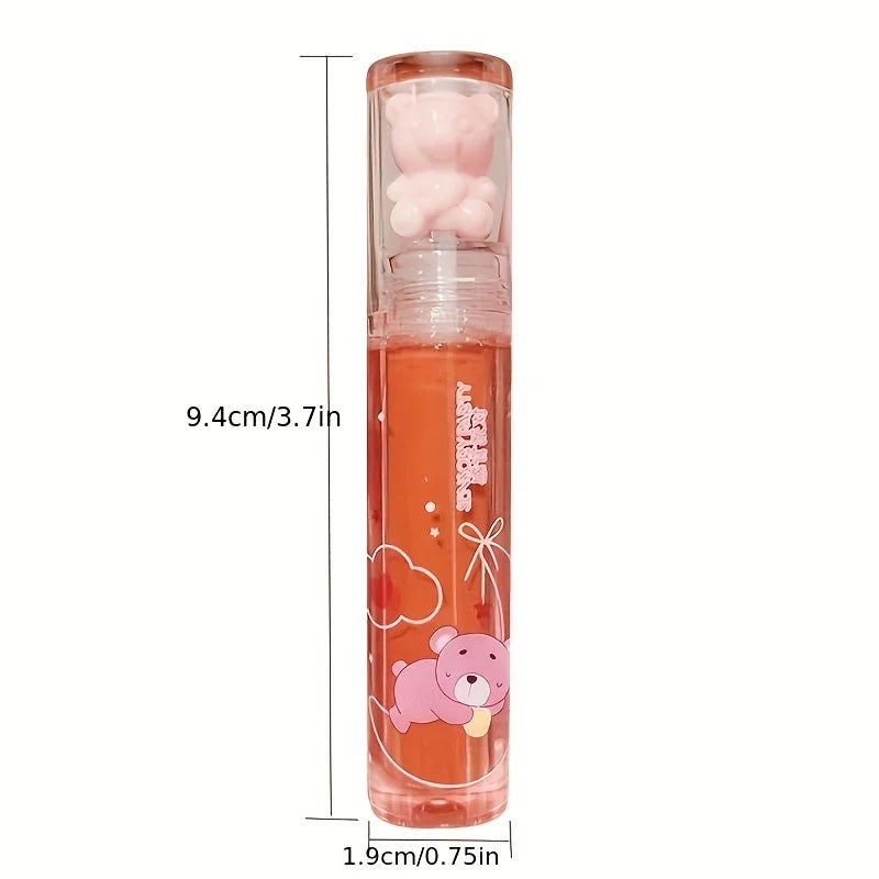 Mirror Lip Gloss Pearl Shine Long-Wear Waterproof Hydrating Non-Sticky