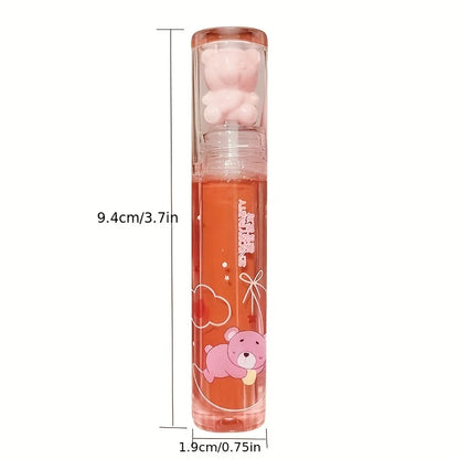 Mirror Lip Gloss Pearl Shine Long-Wear Waterproof Hydrating Non-Sticky