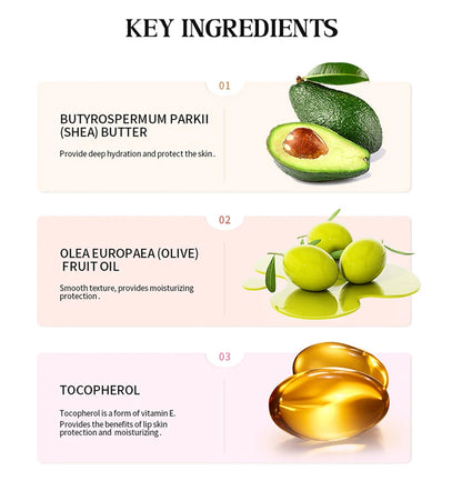 Summer Lip Balm Moisturizing Mirror Lip Gloss Lip Vanilla Mint Iced Coffee Cake Smell Lipstick Transparent Lip Oil  Makeup