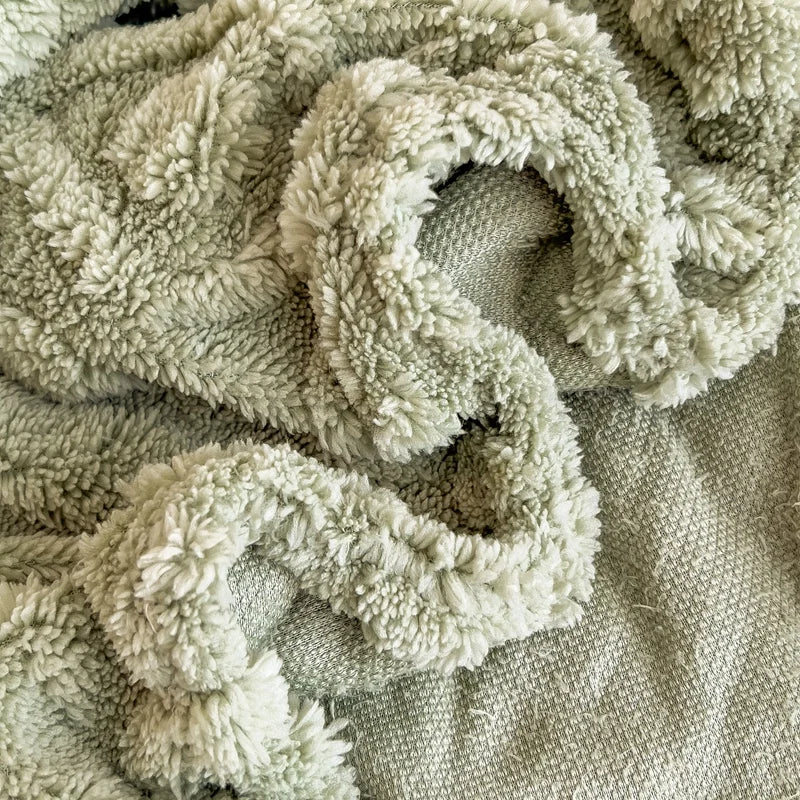 Floral Fitted Sheet with 3D Embroidery and Non Slip Deep Pockets