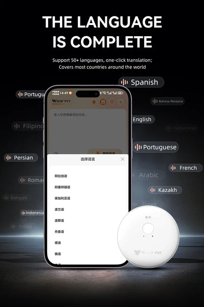 AI Smart Translator Device Voice Language Instant Translation Photo Recognition Translationrt Multifunctional Translator For IOS