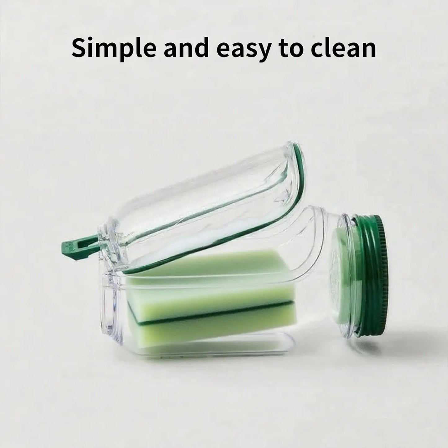 Fresh Vertical Salad Container with Side Openings for Mess Free Access