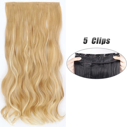 Voluminous Clip-In Hair Extensions 80cm For Fuller Long Hair Look
