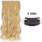 Voluminous Clip-In Hair Extensions 80cm For Fuller Long Hair Look