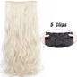 Voluminous Clip-In Hair Extensions 80cm For Fuller Long Hair Look