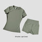 Women Yoga Set Gym Sportswear Sport Top High Waist Shorts Suit Fitness Workout Butt Lifting REVOLUTION SETS
