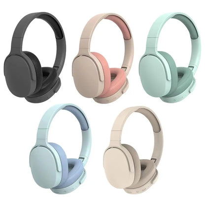Over Ear Bluetooth Headphones PVC Wireless ANC Deep Bass And Long Battery Life