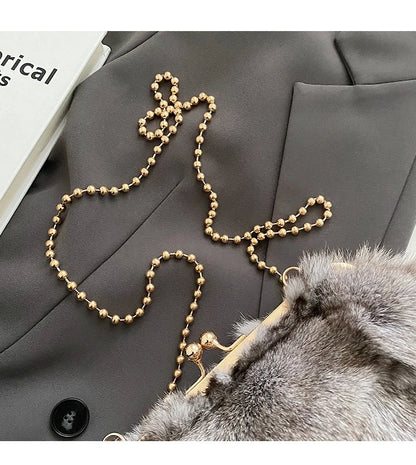 Luxury Soft Faux Fur Handbags | Merch Gone Viral