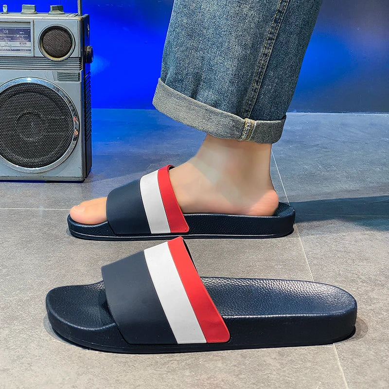 Non-Slip Slippers for Men and Women with Cushioned Comfort Beach Ready