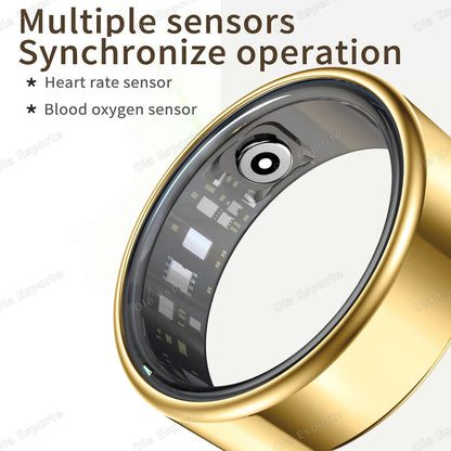 Smart ring tracking sleep heart rate and blood oxygen