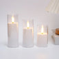 Flameless Candle Set with Remote Timer for Weddings and Parties